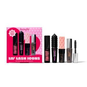 Benefit Cosmetics Lil' Lash Icons Mini Mascara Set 3pc Travel Size